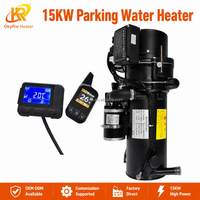 OkyRie Chauffe-liquide de stationnement 12V 24V 15KW avec télécommande et interrupteur LCD pour camion, camping-car, caravane - Vente en gros