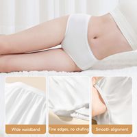 Culottes jetables pour femmes 100% sous-vêtements en coton pour le voyage hôtel sous-vêtements jetables quotidiens pour femmes culottes de maternité