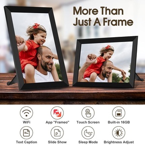 Digital Photo Frame <b>WiFi</b> 10.1 Inch, IPS Touch Screen Smart Digital Picture Frame, Share Photos/Videos Via Frameo App at Anywhere - Product Image 6