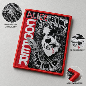 Patch Ricamato Personalizzato Rock Band Termoadesivo Distintivo Abbigliamento Heavy Metal - Product Image 2