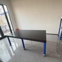 Nouvelle station de soudage 3D Hebeimeisida à serrage manuel, acier Q355, revêtement en nitrure, ouverture de 16/28 mm, dimensions personnalisables