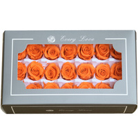 Mini-têtes de roses éternelles préservées naturelles de 2-3 cm pour mariage, décoration DIY et événements spéciaux