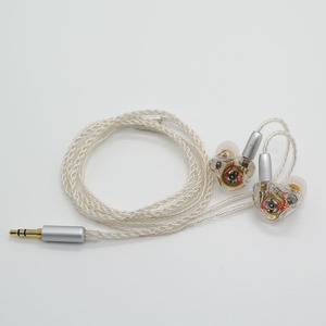 Auriculares de Resina con 1 Driver Dinámico y 1 Armadura Equilibrada, Conexión MMCX Desmontable, Auriculares con Cable para Música - Product Image 4