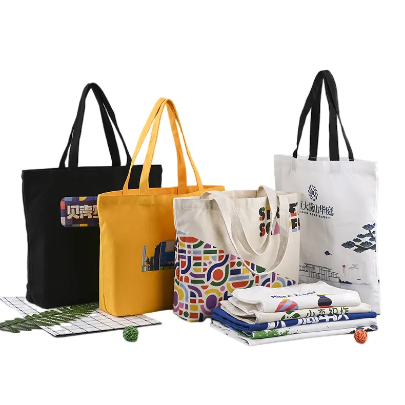 Vrouwen Tas Dame Handtas Groothandel Tote Bag Canvas Met Bedrukt Logo