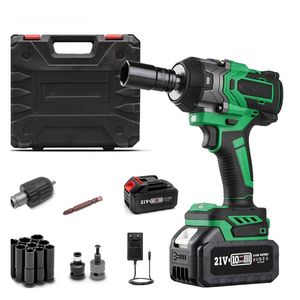 Llave de <span class=keywords><strong>impacto</strong></span> inalámbrica <span class=keywords><strong>Pistola</strong></span> sin escobillas 1/2 <span class=keywords><strong>3</strong></span> velocidades variables 320ft-lbs Torque máximo <span class=keywords><strong>3</strong></span>.0Ah Batería de iones de litio para industrial - Product Image 3