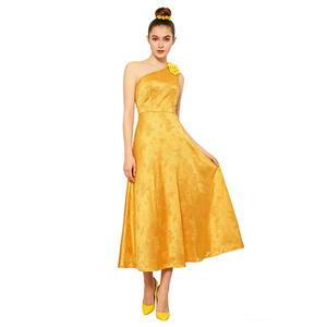 Yellow One Shoulder Cosplay <strong>Dress</strong> <strong>for</strong> <strong>Women</strong> <strong>for</strong> Halloween and Cosplay Events - Product Image 4