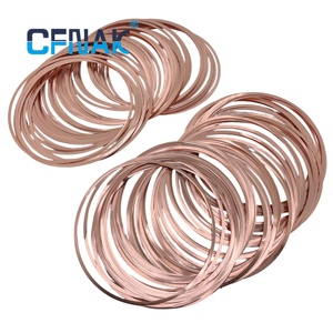 Lot de 80 joints toriques en <span class=keywords><strong>laiton</strong></span> rouge uni, cale de verrouillage CFNAK, jeu de rondelles de bouchon de carter en <span class=keywords><strong>laiton</strong></span> massif pour usage automobile, <span class=keywords><strong>prix</strong></span> de gros - Product Image 5