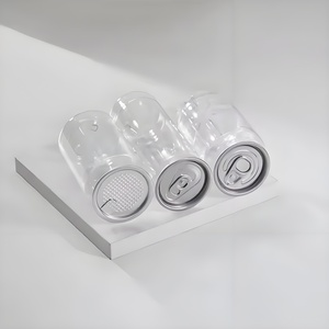 Trong Suốt Pet Pop Có Thể Nhỏ Miệng Nhôm Có Nắp Đậy Cấp Thực Phẩm Nước Giải Khát Có Thể Cho Bánh Ice Cream Nước Giải Khát Nước Trái Cây Biểu Tượng Tùy Chỉnh - Product Image 5