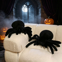 Vente en gros de jouets en peluche d'insectes araignées réalistes en velours doux, personnalisés OEM, cadeau pour les enfants, amateurs d'insectes, Halloween