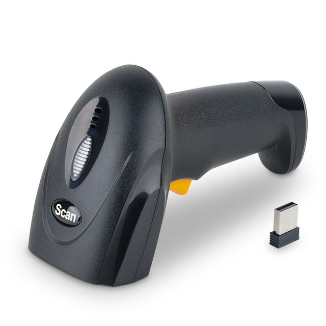 Compact Desktop 2D Barcode Scanner Orange for USB Plug Play 1-Year Warranty 30000+ QR Code Highly Cost-effective in Stock
