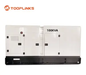 6BT5.9-G1 100KVA 82KW powered by Cummins engine diesel electrical power industrial generator Guangzhou