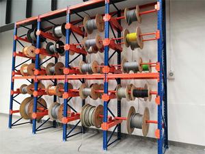 Nhiệm vụ nặng nề Cáp Reel giá cuộn dây Kệ Dây cuộn dây lưu trữ kệ cho kho lưu trữ - Product Image 2
