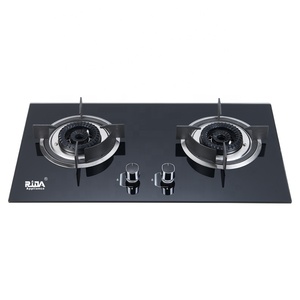 2-конфорочная стеклянная газовая плита с быстрым зажиганием, встроенная плита с двойной горелкой, газовая плита для дома, кухни, для наружного использования - Product Image 2