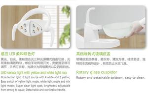 Unidad de Sillón <span class=keywords><strong>Dental</strong></span> Eléctrico con Certificación CE, Equipo de Tratamiento de Alta Calidad, Fabricante Chino - Product Image 4