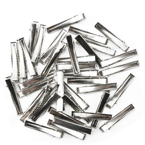 Flat Alligator Hair <strong>Clips</strong> Metal - Product Image 2