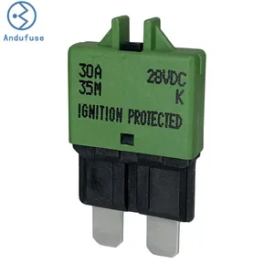 E39 מפסקי חשמלי איפוס ידנית מנפנף atc/o fuse מפסק 5a-30a 28v