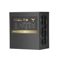 ATX 650W tam modüler masaüstü bilgisayar güç kaynağı 100-240V 80 artı altın aktif PFC anahtarlama 120mm soğutma fanı yeni durum