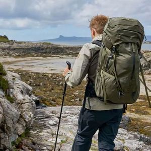 Free Sample Custom casual <b>Large</b> Hiking Backpacks Waterproof Retro Climbing Mountaineer <b>Rucksack</b> Multifunctional Hiking bsci - Product Image 5