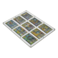 Fabricant de cartes One Touch Poke mon 35pt Booster Pack Présentoir en plastique acrylique Cartes à collectionner