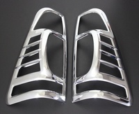 Kit complet de garnitures chromées pour Isuzu Dmax 2007-2011, accessoires de carrosserie, 4 ensembles