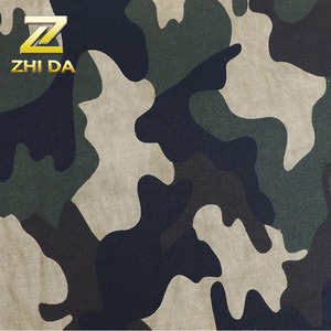 Tissu de coton chinois de haute qualité, <span class=keywords><strong>toile</strong></span> de coton cirée naturelle résistante à l'eau, camouflage - Product Image 2