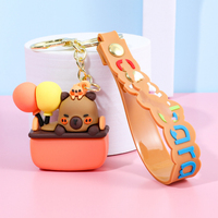 Porte-clés de dessin animé, boîte surprise, cadeau pour étudiant, petit pendentif, porte-clés poupée, porte-clés personnalisé pour sac à dos