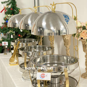 Equipo de Catering, Calentador de Alimentos, Juego de Buffet, Calentadores de Lujo de 4.5L para Catering, Plato de Buffet - Product Image 1