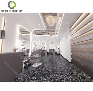 Design d'intérieur de salons de coiffure de luxe, station de coiffure moderne et durable sur mesure pour salon de coiffure, mobilier de salon de coiffure. - Product Image 6