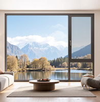 Ventana Abatible de Aluminio con Doble Vidrio Reforzado para Iluminación de Áreas Públicas en Diferentes Edificios