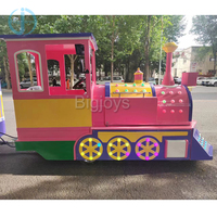 电动无轨旅游列车 Big Joys BJ-TL03-玻璃纤维材质 18人乘坐 速度0-10公里/小时 适用于商场 学校 家庭