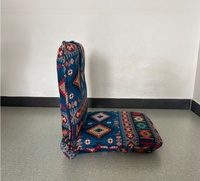 Arabe saoudien/Sadu tissu plancher réglable inclinable pliant méditation sol pliant chaise de méditation coussin