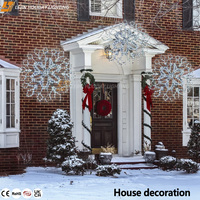 Decoración navideña Hada LED 2D Copo de nieve motivo luz para decoración de vacaciones iluminación