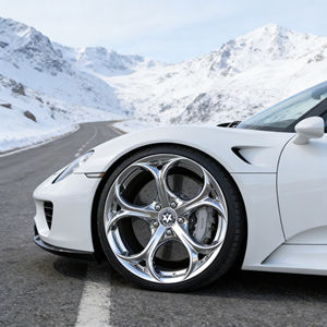 <span class=keywords><strong>ล้อ</strong></span>แม็กซ์ Viaol Hyper Silver ขนาดสั่งทำพิเศษ 5*110 5*114.3 <span class=keywords><strong>4</strong></span>*100 <span class=keywords><strong>4</strong></span>*108 รูปทรง Clover Lucky ผลิตจากโลหะผสมฟอร์จ สำหรับรถยนต์ 4C Giulia Stelvio - Product Image 3