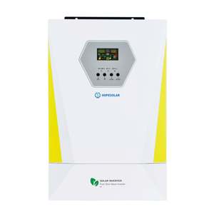 ระบบไฮบริดโซลาร์ 24V 3-10kW คลื่นไซน์บริสุทธิ์ความถี่สูง 100A MPPT LCD ออฟกริด รุ่น GD3024JMH - Product Image 5