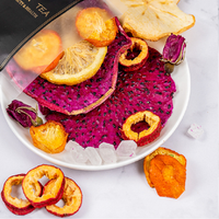 MD01 Sachet de thé à saveur de fruits secs mélangés Tranches de thé aux fruits chinois Infusion de fruits mous