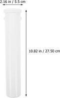 Nouveauté 2026 : Bâtonnets réutilisables pour glaçons et tiges de refroidissement pour bouteilles d'eau, pour refroidir la bière et les boissons, 10,82x2,16x2,16 pouces