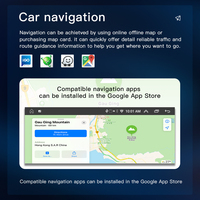 Reproductor de Audio para Auto Android 14 de 7 Pulgadas 2DIN con GPS Integrado, DSP, OBD2, CarPlay, Pantalla HD, Ajuste Universal