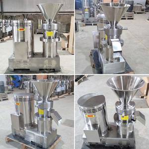 Mini-usine de fabrication alimentaire industrielle 15 kW 80 kW Broyeur colloïdal vertical pour beurre de cacahuète, confiture, <span class=keywords><strong>moutarde</strong></span> - Product Image 2