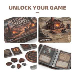 Cartas de Juego y Gestión de Recursos de Personajes de Supervivencia en las Ruinas de la Cidadela para un Juego de Mesa Postapocalíptico Inmersivo - Product Image 3