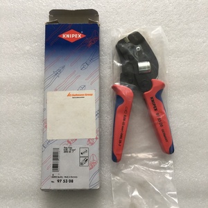 Alicates de crimpado autoajustables de carga frontal 975308 multiusos en stock para terminales de cable Knipex - 975308 autoajustables - Product Image 2