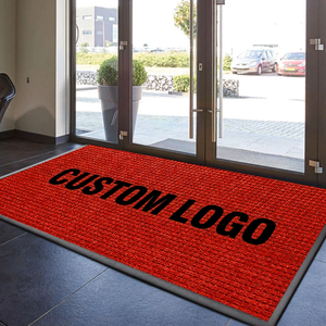 Tapis d'entrée personnalisés avec logo, en matériau industriel, tapis de bienvenue, protection, plusieurs tailles disponibles - Product Image 1