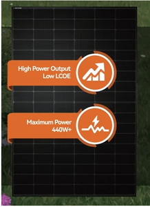 <span class=keywords><strong>Aiko</strong></span> ABC 450W 455W 460W กรอบสีดำประสิทธิภาพสูง24.3% N-Type 465W 470W 475W 480W 485W - Product Image 4