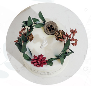 Aroma Bougies Parfumées Bocal Verre Transparent OEM avec Rose gros organique végétalien pilier bonbons maison festival - Product Image 3