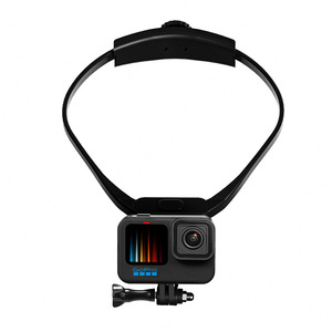 POV/VLOG Correa de pecho montada en el cuello para teléfono inteligente para <span class=keywords><strong>GoPro10</strong></span>/9/8/7 Soporte para teléfono móvil con cuello de cámara deportiva - Product Image 1