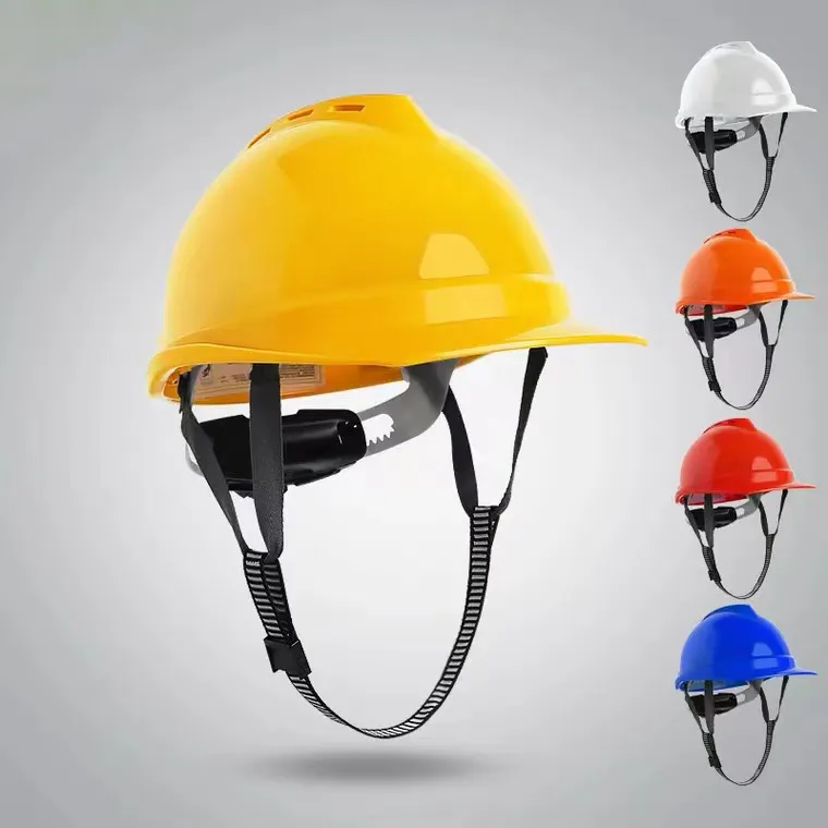 CE 인증 핫 세일 조절 노동 보호 헬멧 ABS 등산 하드 모자 통기성 하드 모자 안전 헬멧