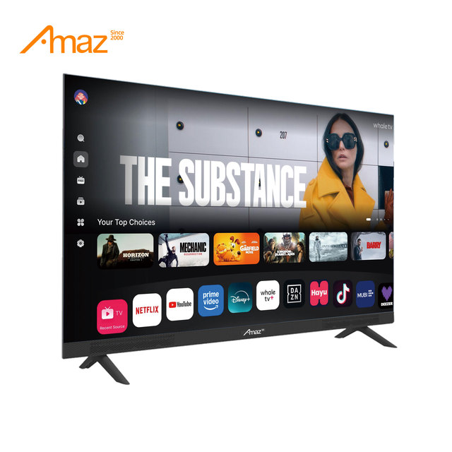 Manufacture AMAZ Original Android/Google/Tizen/whale os/webos System 32/43/50/55/60/65/75/85/100 Inch 4K Smart Televisions