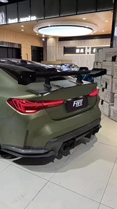 Aileron en fibre de carbone sèche pour BMW G82 M4, aileron style Pro pour G82 M4, kit carrosserie en fibre de carbone sèche pour G82 M4 - Product Image 4