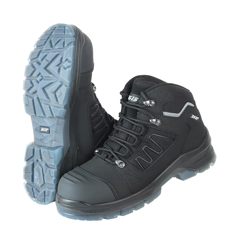 Malla de zapatos negra para hombre, accesorio OEM de acero bota de proteccion antideslizante protector para hombre bota