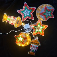 Guirlande lumineuse à LED islamique pour la décoration de la maison Lune et guirlande lumineuse pour le Ramadan Eid Mubarak Mosquée Style musulman