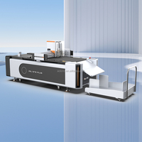 Traceur de découpe CNC AOL 1070PLUS avec couteau oscillant et roue de rainurage